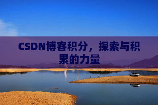 CSDN博客积分，探索与积累的力量